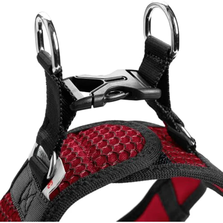 Hunter Hunde-Geschirr Hilo Comfort rot M – Bild 4