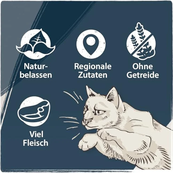 Venandi Animal Lamm - Trockenfutter für Katzen, Sparpaket 3 x 1,5 kg, getreidefrei, reich an tierischem Protein, Qualität aus Deutschland – Bild 4