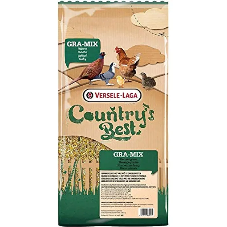 Versele-Laga Countrys Best Gra-Mix Hen Mixture, Hühnerfutter für Legehennen und Geflügel, 4kg