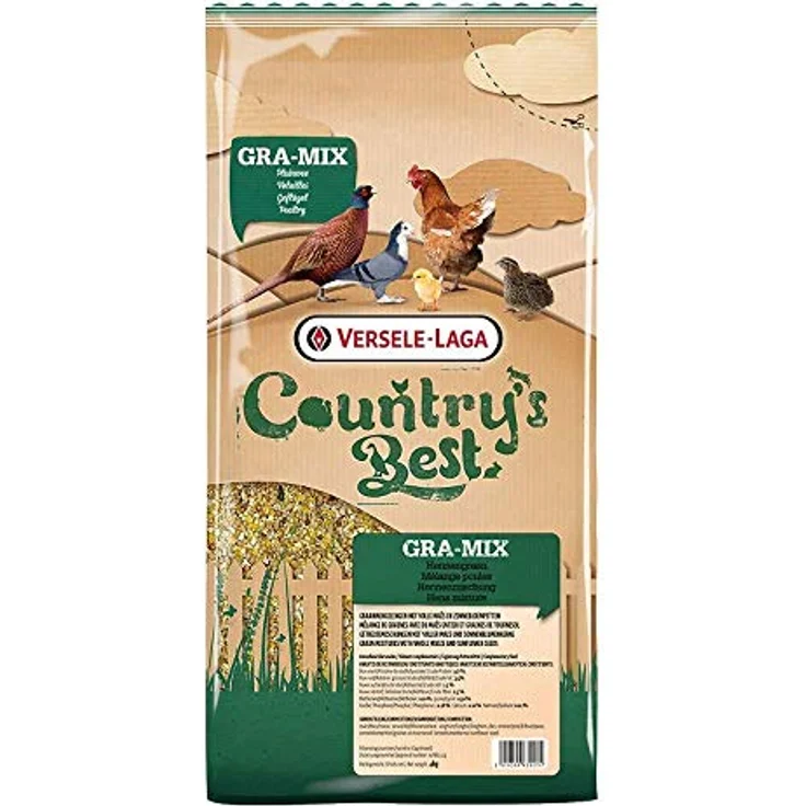 Versele-Laga Countrys Best Gra-Mix Hen Mixture, Hühnerfutter für Legehennen und Geflügel, 4kg – Bild 1