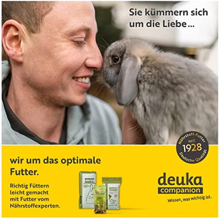 deuka deukanin fit Kräuter & Petersilie 25 kg, Starterfutter für junge Kaninchen, Meerschweinchen und Chinchillas, hochwertiges Ergänzungsfuttermittel für Jungtiere – Bild 3