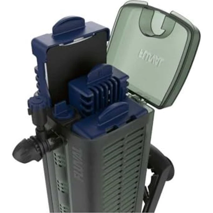 Fluval U4 Aquarium Filter, Innenfilter mit Drei-Phasen-Filterung und drei-Wege-Durchflusskontrolle für Süss- und Salzwasser, geeignet für Aquarien bis 240 l – Bild 3