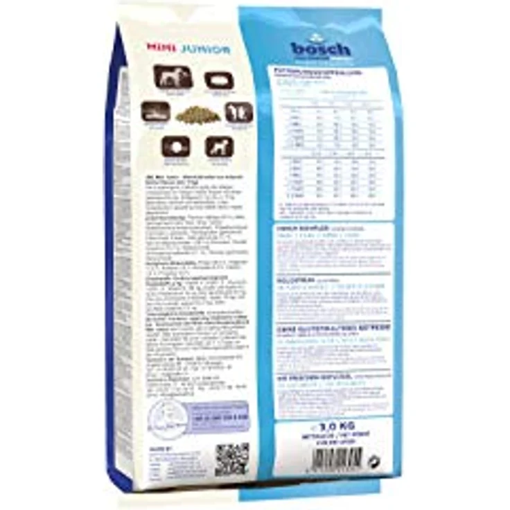bosch HPC Mini Junior, Hundetrockenfutter für kleine Rassen bis 15 kg, glutenfrei, mit frischem Geflügel und Kolostrum, 3 kg – Bild 2