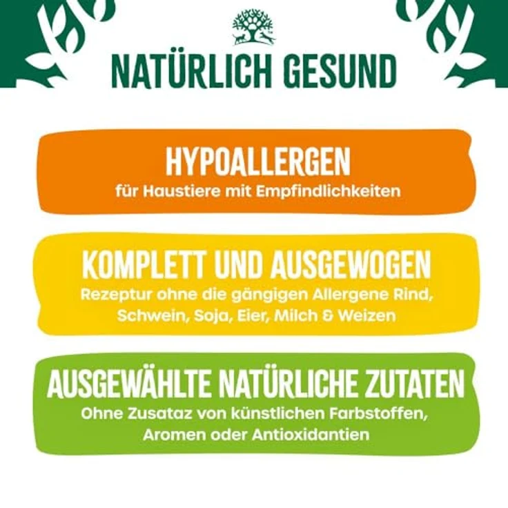 JAMES WELLBELOVED Adult Truthahn und Reis, hypoallergenes Trockenfutter für ausgewachsene Hunde, 2 kg – Bild 6