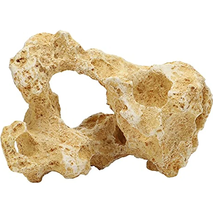 Dohse Cavity Stone 4, Aquarium Dekoration 31x21x19 cm, natürliche Steinoptik – Bild 2