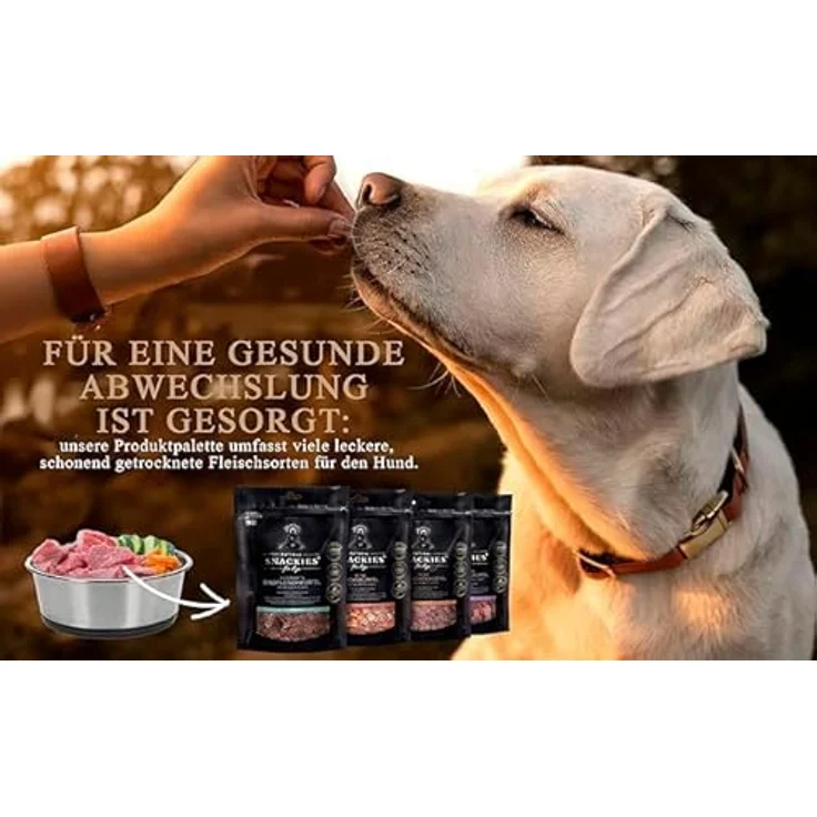 NATURAL SNACKIES Feine Hühnerbrustwürfel 400g, Luftgetrocknete Hundesnacks, ohne Getreide, Zucker und künstliche Zusatzstoffe – Bild 3