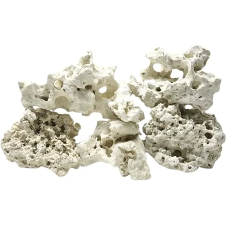 Aquaone Sansibar Rock Natursteine, 25 kg Mix, Sandstein-Optik, Größe M bis XL – Bild 1