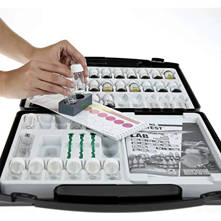 JBL Proaqua Test Lab, Wassertest-Kit für die Pflege von Fischliebhabern, 200 g – Bild 2