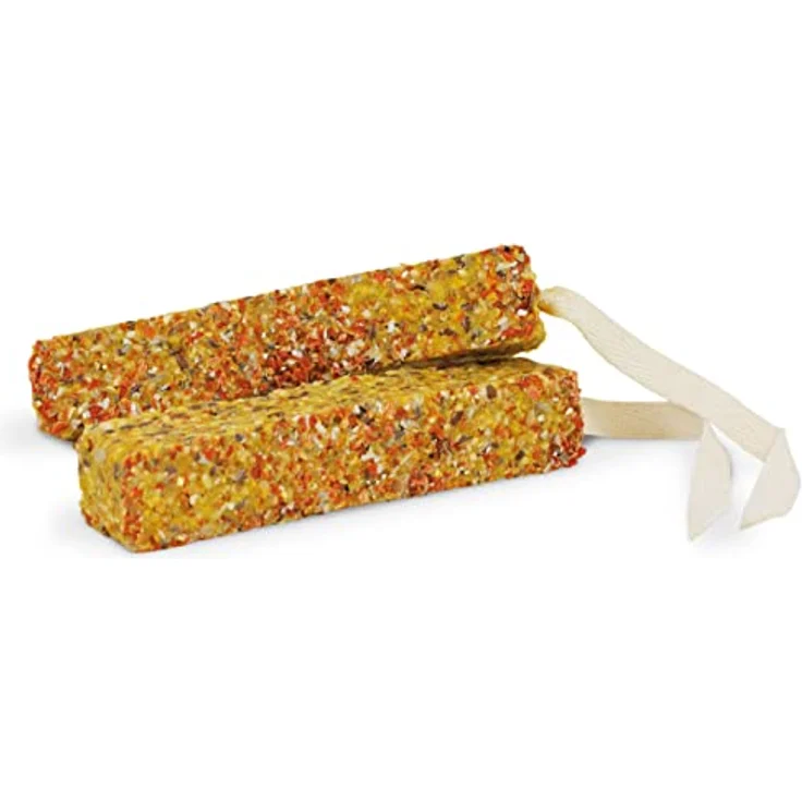 JR Farm Birdys WEL Honig-Austernschale-Karotte, gesunder Vogelsnack mit Kletterfunktion, 130 g – Bild 2