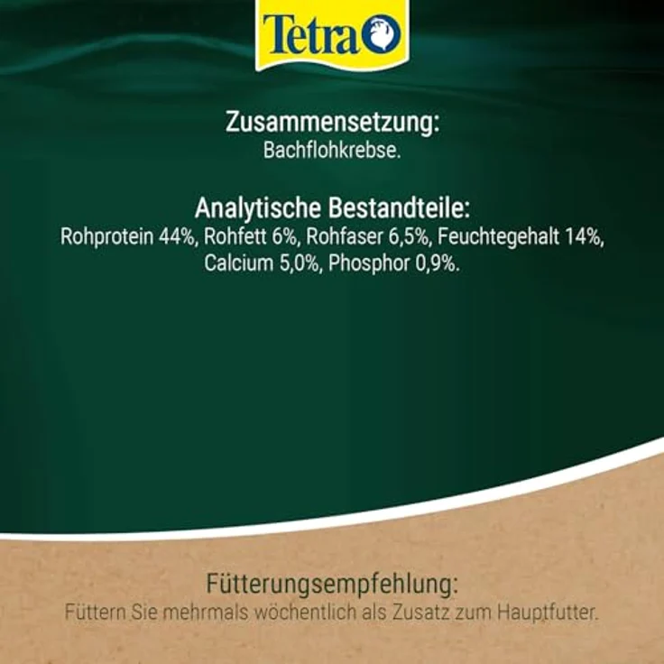 Tetra Gammarus 1l, Terrarienfutter aus sorgfältig getrocknetem Naturfutter für optimale Qualität und Verträglichkeit – Bild 11