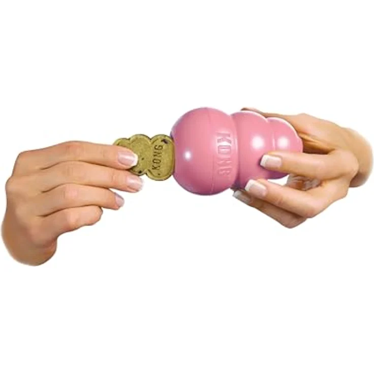 KONG Welpen-Snacks, natürliche Hundekekse mit Hühnerleber-Geschmack, für kleine/mittelgroße KONG-Spielzeuge, weizen-, mais- und soja-frei – Bild 5