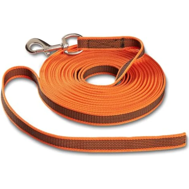 Wolters Avanti Schleppleine ohne Handschlaufe, 8 m x 2 cm, gummiert, orange, reißfest, schmutz- und wasserabweisend – Bild 2