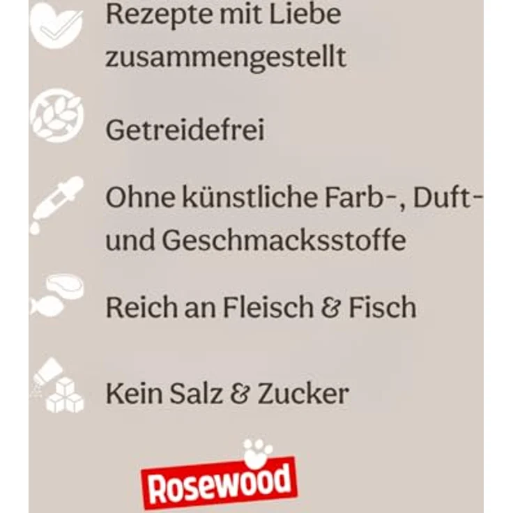 Rosewood Trio Sticks Huhn Medium, Fester Kausnack aus Rinderhaut für Hunde mit Zahnpflege-Funktion, Getreide- und Glutenfrei, 6er Pack (6x90 g) – Bild 4