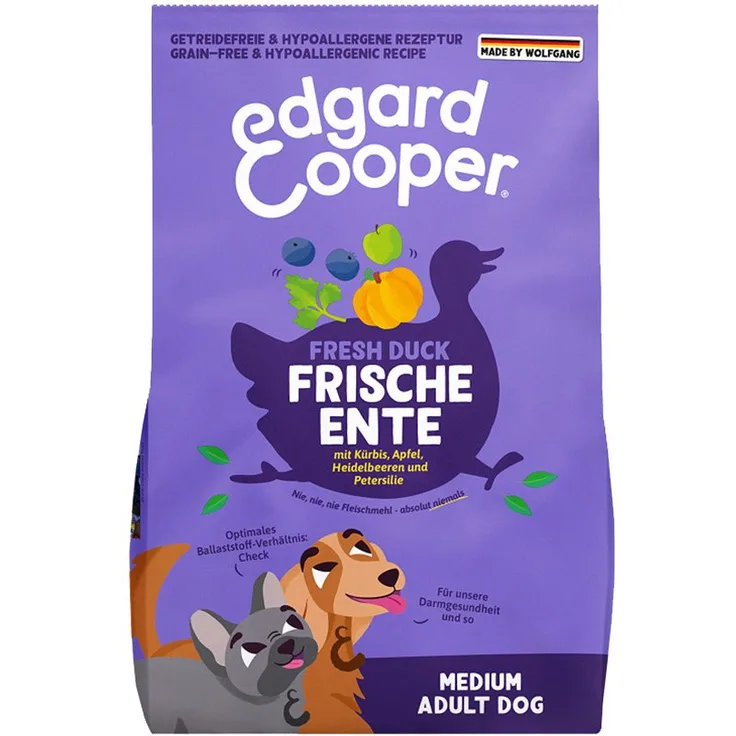 Edgard & Cooper Adult Frische Ente, Getreidefreies Hunde-Trockenfutter mit hochwertigem Protein, 2,5 kg