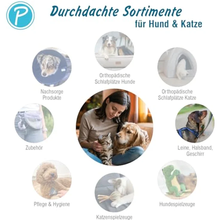 Petlando Y-Comfort Mesh Geschirr Anthrazit XL (Halsumfang 60-108 cm, Brustumfang 68-100 cm) - Stabiles und hochwertiges Hundegeschirr von Petlando – Bild 8
