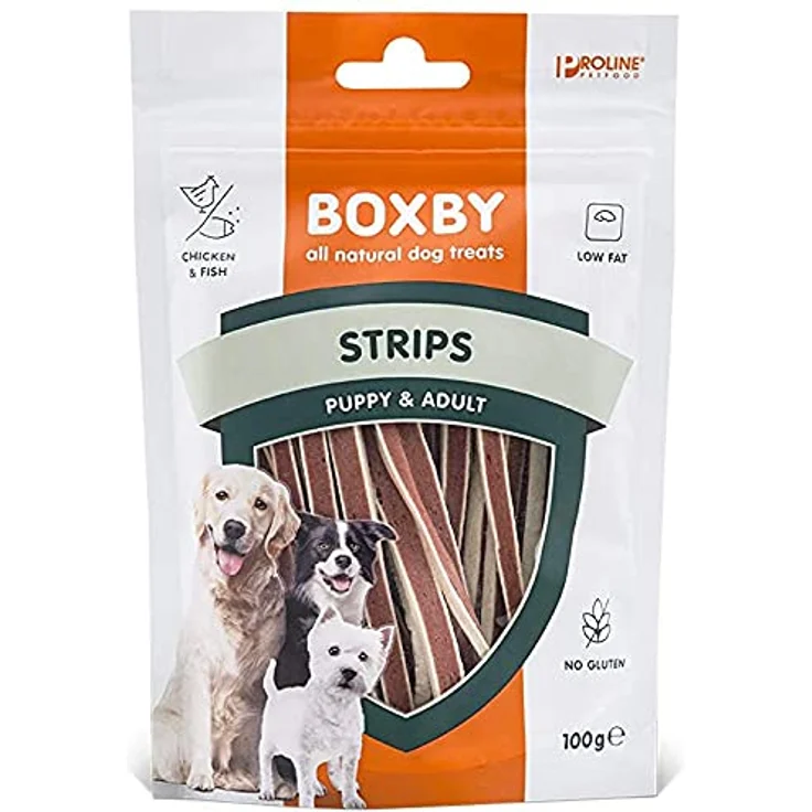 Boxby Duck Slices - Sparpaket: 3 x 90 g, proteinreicher Hundesnack aus 87% Entenbrustfilet, glutenfrei und fettarm – Bild 2
