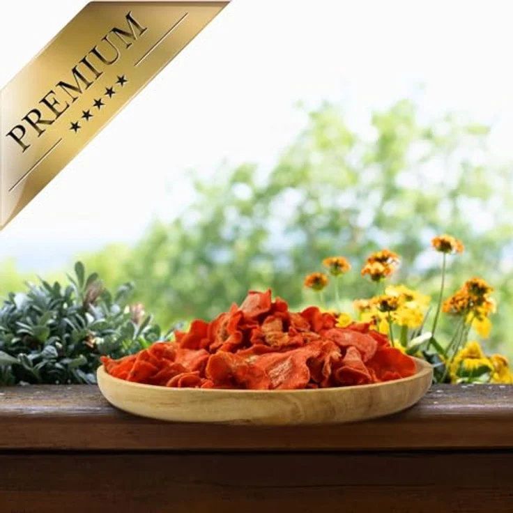 Lyra Pet® Karotten getrocknet 5 kg, reich an Beta-Carotin & Ballaststoffen, Einzelfutter für Vögel, Nager & Reptilien, nährstoffreiches & kalorienarmes Futter – Bild 4