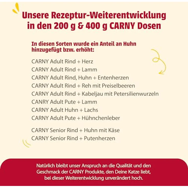 Animonda Carny Nassfutter Katze Adult, Mixpaket Fleischauswahl 12x400 g, ohne Zucker und Konservierungsstoffe, für Katzen von 1-6 Jahren – Bild 5