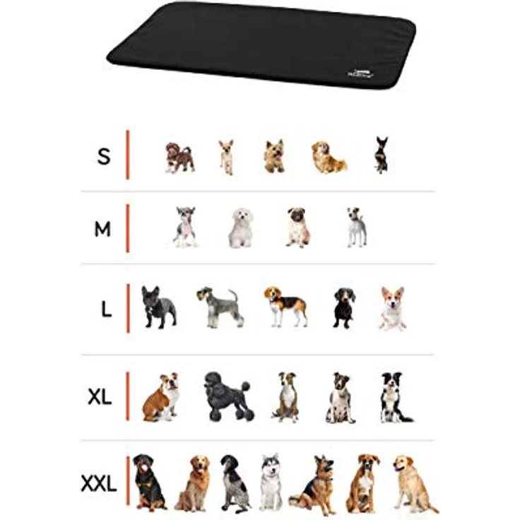 BedDog Hundematte CORA, Komfortables Hundekissen, langlebige Haustier-Unterlage – Bild 5