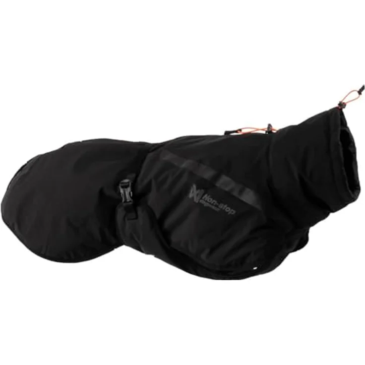 Non-stop dogwear Hundemantel Trekking Insulated Dog Jacket schwarz, leicht und strapazierfähig – Bild 2