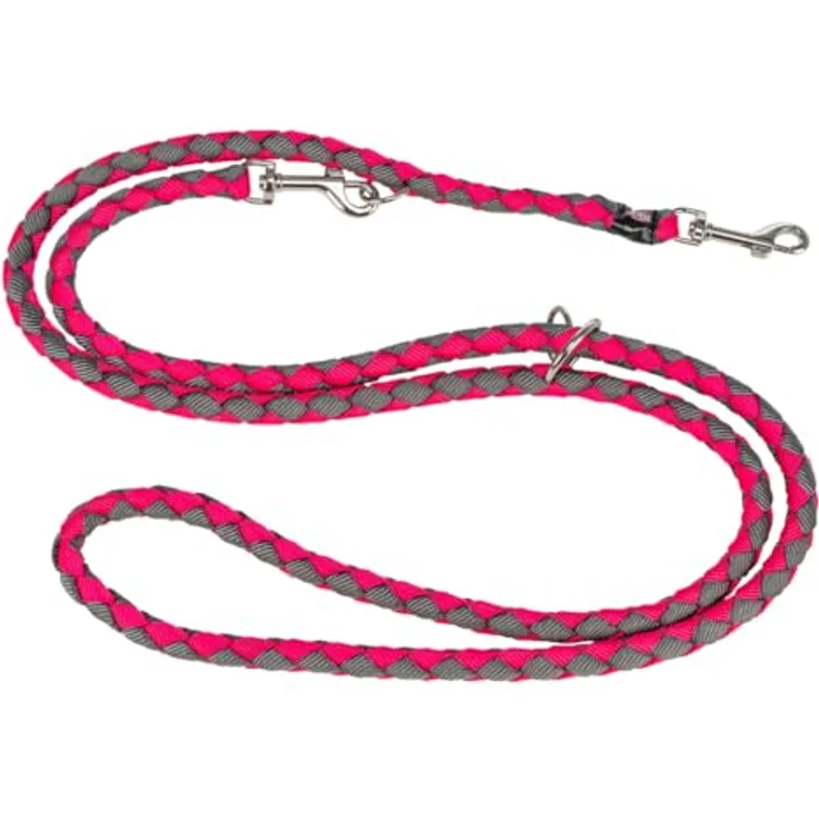 Trixie 143511 Cavo V~Leine, S–M: 2,00 m/ø 12 mm, fuchsia/graphit – Bild 2