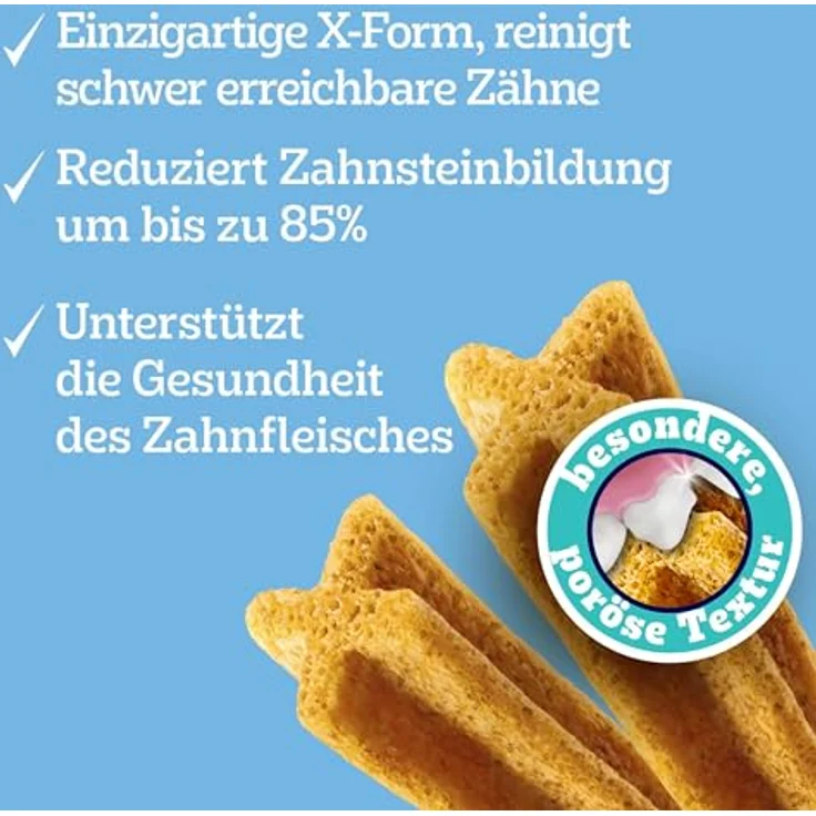 Pedigree Dentastix Light, Zahnpflege Snack für mittelgroße Hunde (10 - 25 kg), kalorienreduziert, mit natürlichem Truthahn, Multipack (168 Stück) – Bild 6