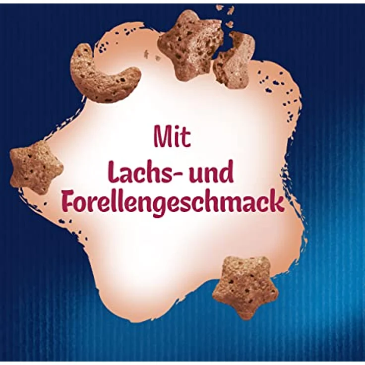 FELIX Crispies Katzensnack Lachs- und Forellengeschmack, knusprig und leicht, 4x45g – Bild 4