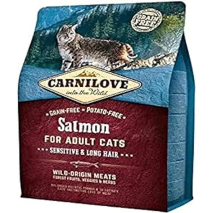 CARNILOVE Katze Sterilise, Trockenfutter mit Lachs, grain-free, 2 kg – Bild 4