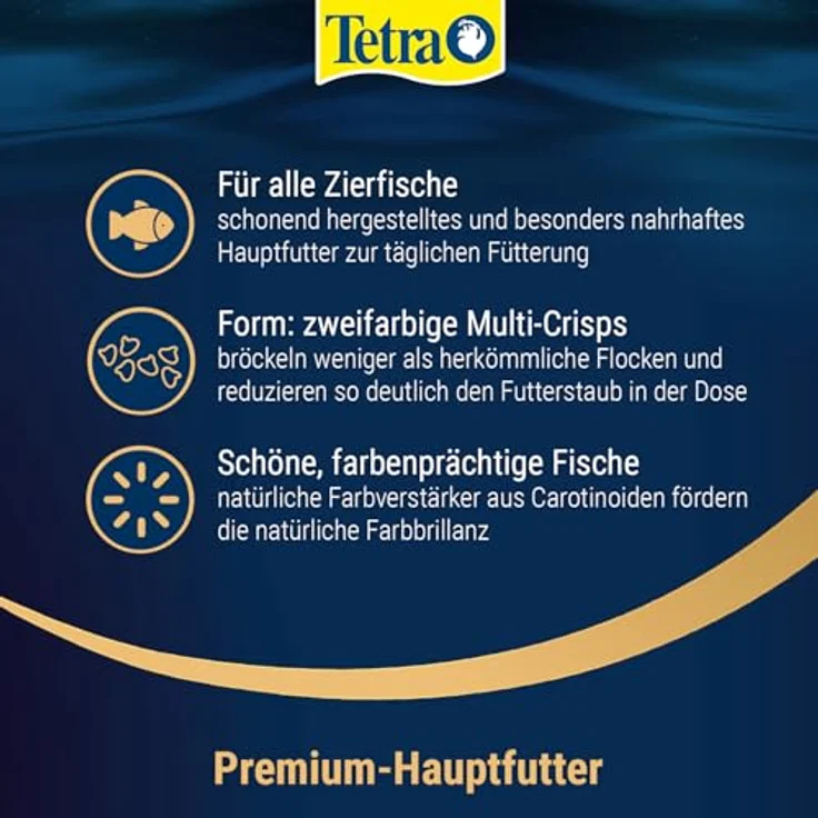 Tetra Pro Colour Multi-Crisps, Premium Fischfutter mit Farbkonzentrat für farbenprächtige Zierfische, 10 L Eimer – Bild 5