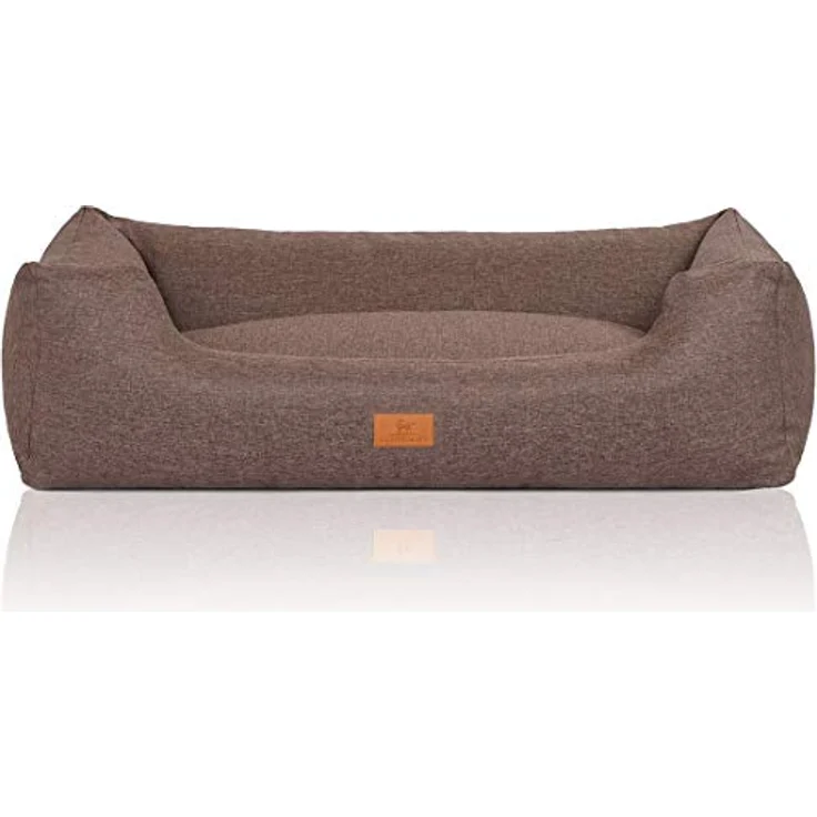 Knuffelwuff Hundebett Lotte Graubraun XXL 120x85cm – Bild 3