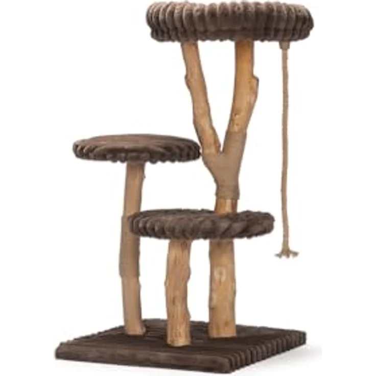 Designed by Lotte Kratzbaum Raja, aus Holz in braun, stilvoll und funktional, für Komfort und Spielspaß – Bild 1