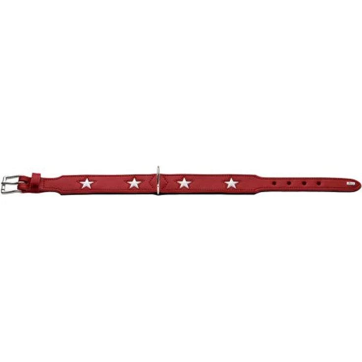 Hunter Hunde-Halsband Magic Star rot-schwarz S – Bild 7