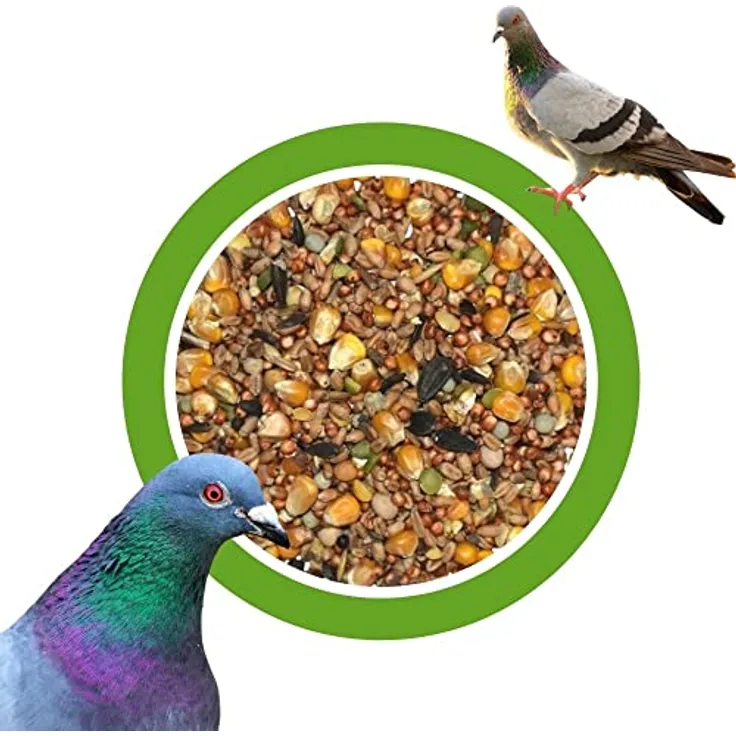 KLASEBO Taubenfutter Universal Mischung 25kg, Premium Ganzjahresfutter für Tauben und Wildvögel, hochwertige natürliche Inhaltsstoffe ohne künstliche Zusatzstoffe