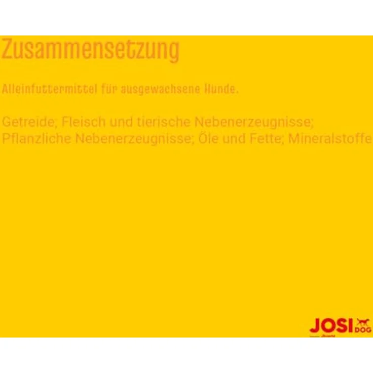 JosiDog Economy, Premium Trockenfutter für weniger aktive Hunde, 2,7 kg, viel tierisches Protein, Alleinfutter – Bild 5