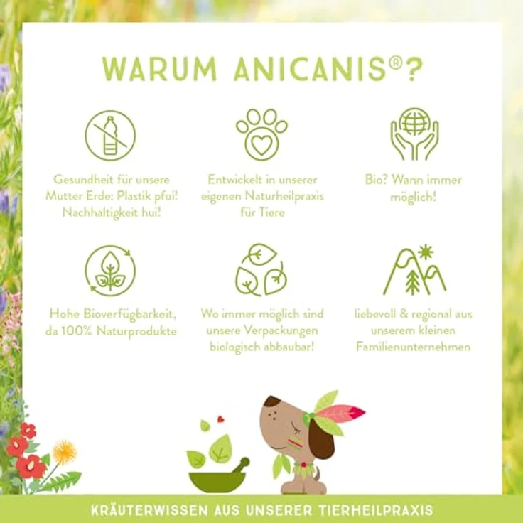 AniCanis Fenchelsamen für Hunde, getrocknete Fenchel Nahrungsergänzung, Magen-Darm Unterstützung, 100g – Bild 5