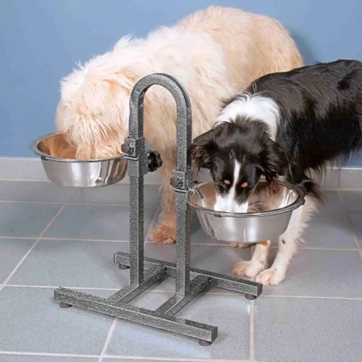 Trixie Hundebar separat höhenverstellbar 2x 2,8 l – Bild 3