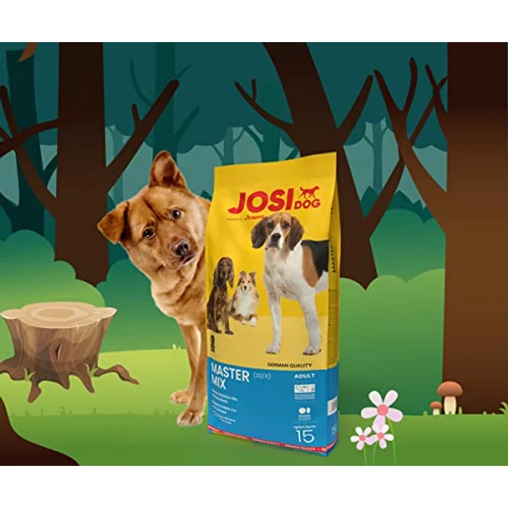 JosiDog Master Mix, Hunde-Trockenfutter, 15 kg, mit bunten Kroketten, ohne Zucker und künstliche Zusatzstoffe, hergestellt in Deutschland – Bild 8