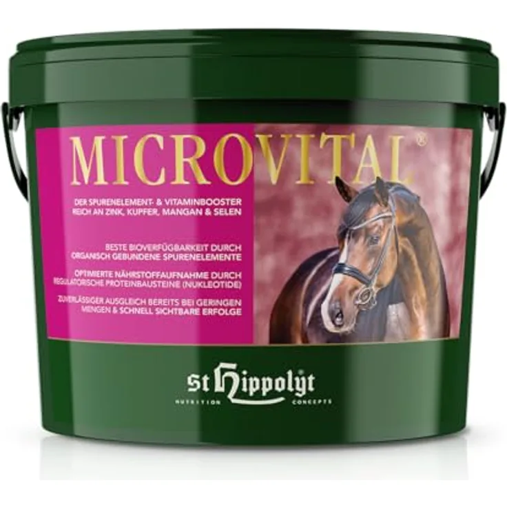 St. Hippolyt Micro Vital, hochwertiges Pferdefutter, 10 kg