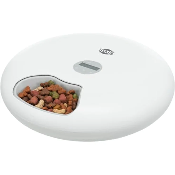Trixie TX5+2 (0.18 l) Futternapf, programmierbar, Einklemmschutz, weiß – Bild 5