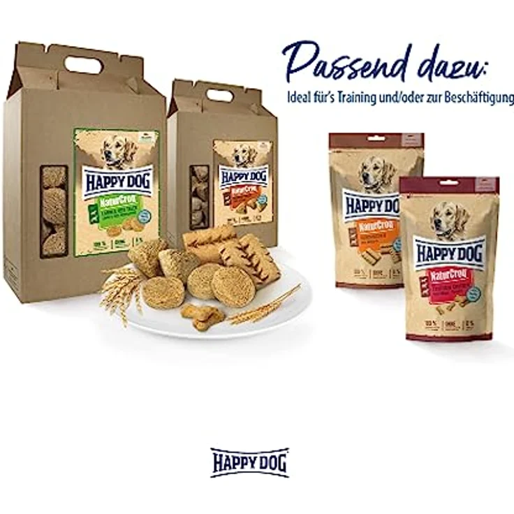 Happy Dog Premium NaturCroq Grainfree, Hunde-Trockenfutter ohne Getreide und Zucker, 15kg – Bild 7