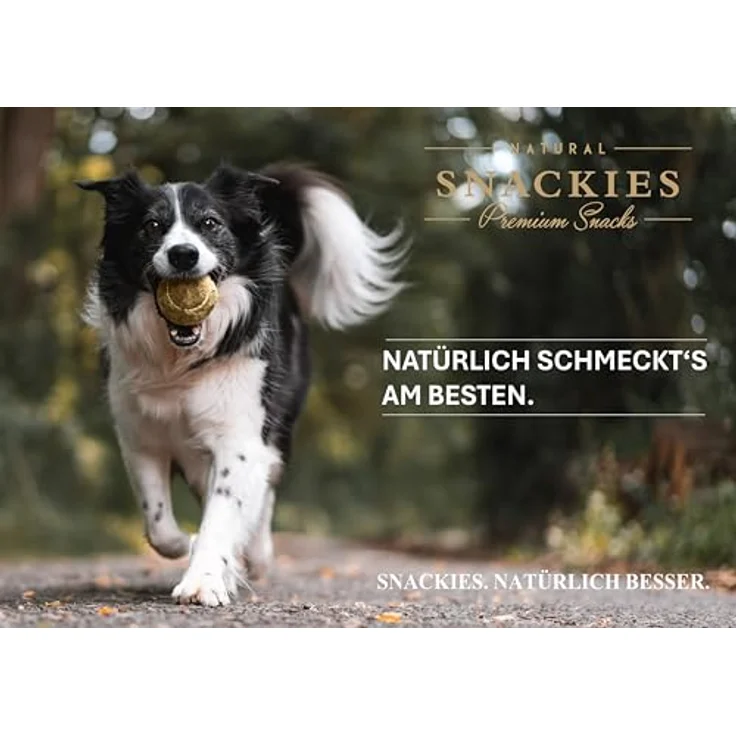NATURAL SNACKIES Premium Snacks für Hunde, Feine Wasserbüffelstreifen, ohne Getreide, Zucker und künstliche Zusätze, schonend luftgetrocknet, 170g – Bild 3