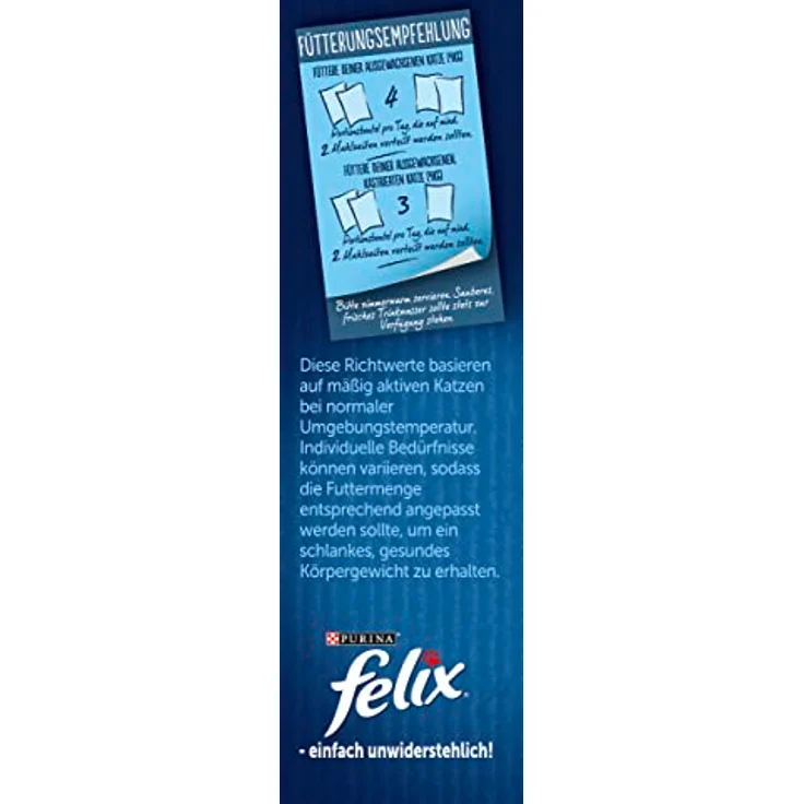 Felix So gut wie es aussieht, 12x85g Katzenfutter Geschmacksvielfalt mit Lachs, Scholle, Kabeljau und Thunfisch in Gelee – Bild 3