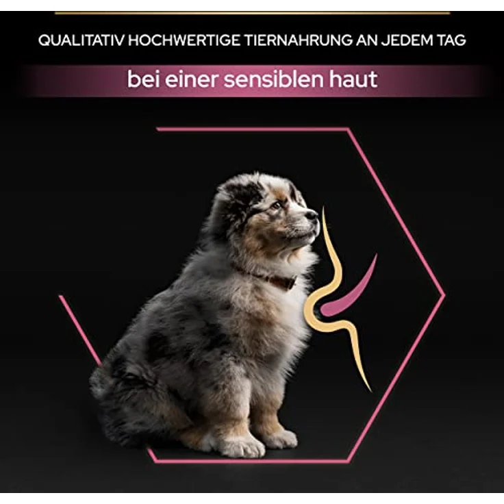 Pro Plan PRO PLAN Puppy Medium Sensitive Skin Hundefutter, 12 kg, mit Lachs für gesunde Haut und schönes Fell – Bild 8