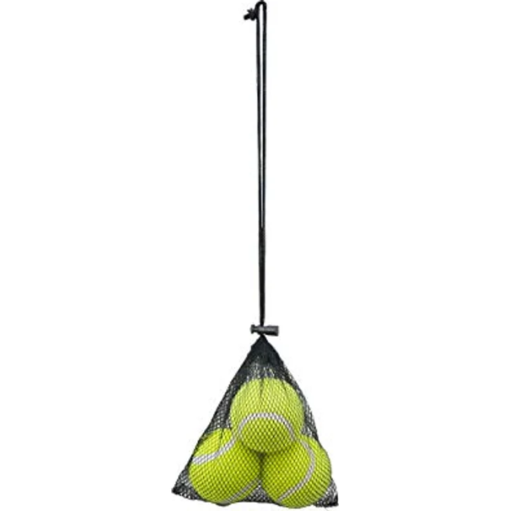Rosewood Quietschende Tennisbälle für Hunde, 3 Stück, ideal für Wurf- und Apportierspiele mit Quietscher, inklusive praktischem Netzbeutel – Bild 3