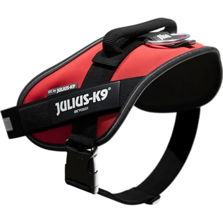 Julius-K9® IDC Powergeschirr Gr. 0 bis XXL rot Gr. 0 (M-L) – Bild 4