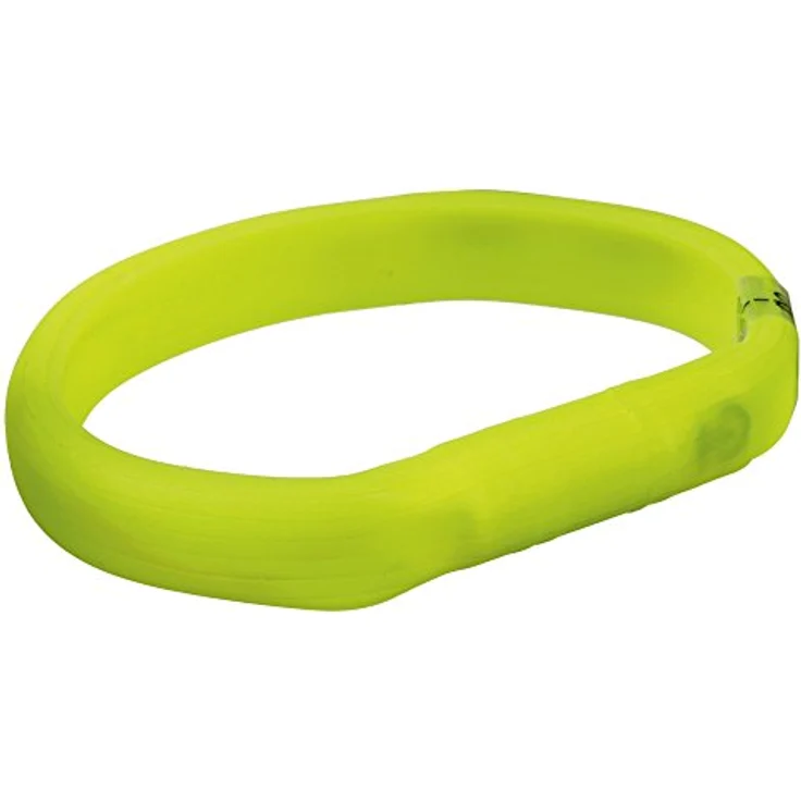 Trixie Flash Leuchtband USB grün L-XL: 70 cm/18 mm – Bild 2