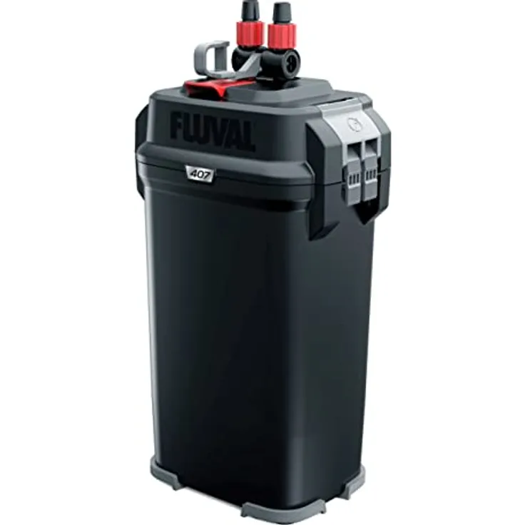 Fluval A450 407 Aussenfilter, 400 l, leise Pumpe mit optimierter Wartung und schneller Selbstansaugung