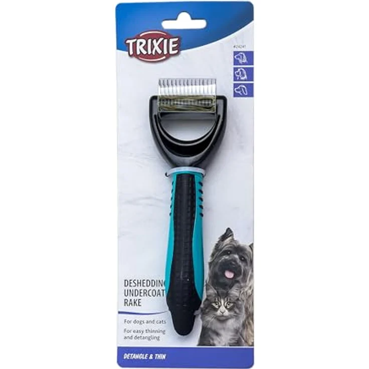 Trixie Universal-Striegel für Hunde & Katzen 5x18 cm (mittel) 1 Stück – Bild 5
