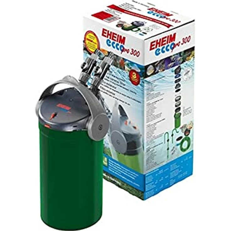 Eheim Ecco Pro 2036, Aussenfilter für Aquarien bis 300 l, energiesparend mit optimaler biologischer/mechanischer Filterung – Bild 2