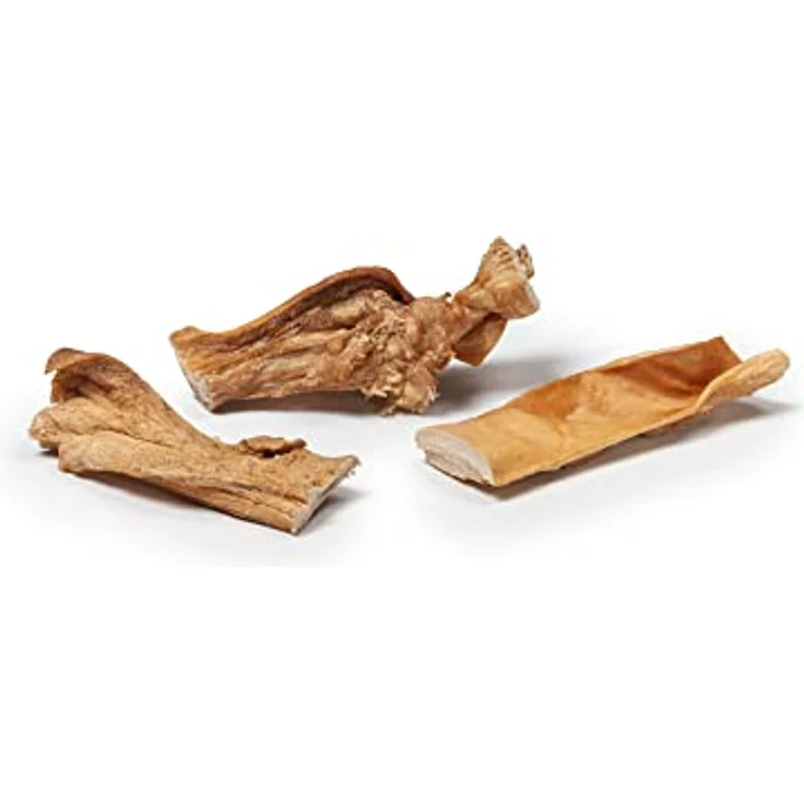 DIBO Rinderkopfhaut 500g, natürlicher Hundesnack für Zahngesundheit, leicht verdaulich für mittelgroße bis große Hunde – Bild 6